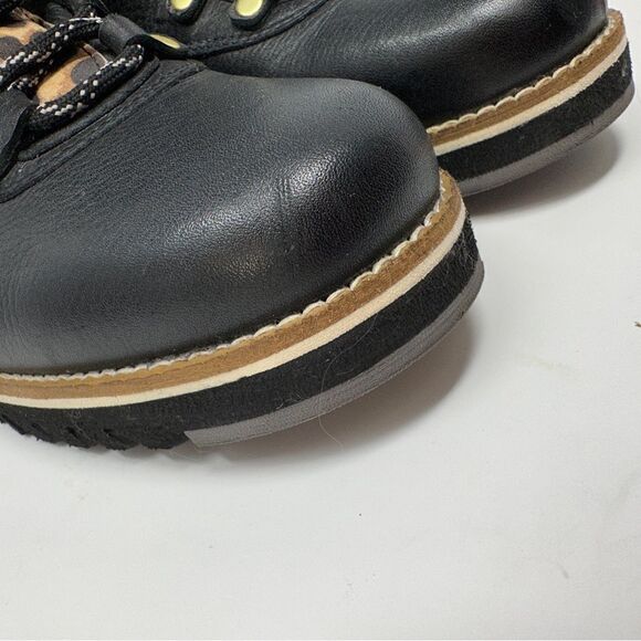 Cole Haan ZEROGRAND Explore Getaway Hiker Boot Black Leopard Print Size 8.5 - Picture 15 of 15